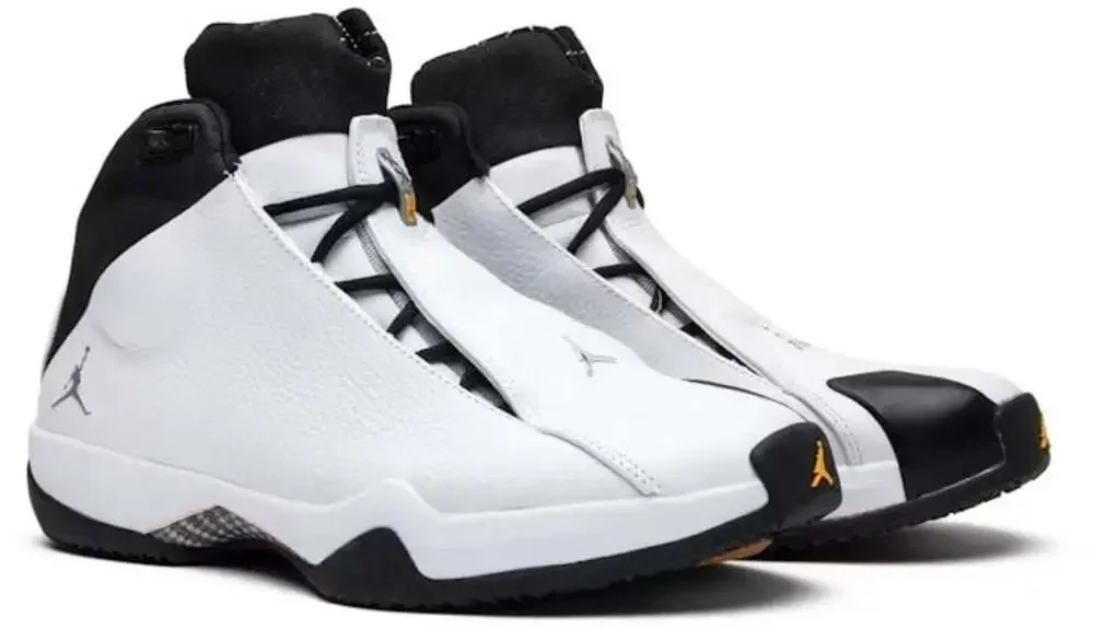 Air Jordan 21 PE 'White Black' OG Sneakers 314303-101 used 1x Sz 13 no box